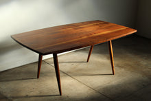 Load image into Gallery viewer, George Nakashima “Turned Leg” Sap Grain Dining Table, 1957