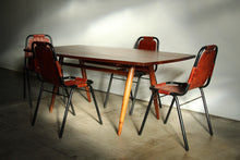 Load image into Gallery viewer, George Nakashima “Turned Leg” Sap Grain Dining Table, 1957