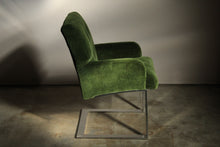 Load image into Gallery viewer, Paul Evans Mohair and Chrome Dining Chairs for Directional, 1970s
