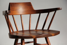 Load image into Gallery viewer, George Nakashima Early Set of Walnut "Captain" Chairs, 1959
