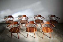 Load image into Gallery viewer, George Nakashima Early Set of Walnut "Captain" Chairs, 1959