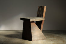 Load image into Gallery viewer, Vintage Modernist California Redwood Stump Chair
