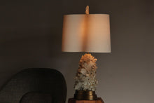 Load image into Gallery viewer, Carole Stupell Large Quartz Crystal Table Lamp, 1940s