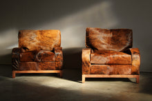 Load image into Gallery viewer, Christian Liaigre for Holly Hunt Cowhide Club Chairs, 2000s