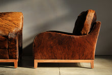 Load image into Gallery viewer, Christian Liaigre for Holly Hunt Cowhide Club Chairs, 2000s