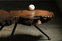 Load image into Gallery viewer, Live Edge Ironwood Coffee Table by Sabena of Mexico, 1960s