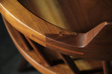 Load image into Gallery viewer, George Nakashima Early Set of Walnut "Captain" Chairs, 1959