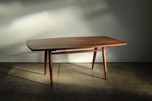Load image into Gallery viewer, George Nakashima “Turned Leg” Sap Grain Dining Table, 1957