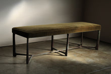 Load image into Gallery viewer, Holly Hunt Cast Bronze "XY Bench", 2000s