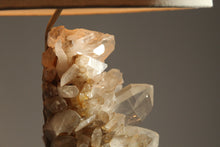 Load image into Gallery viewer, Carole Stupell Large Quartz Crystal Table Lamp, 1940s