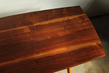 Load image into Gallery viewer, George Nakashima “Turned Leg” Sap Grain Dining Table, 1957