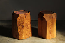 Load image into Gallery viewer, California Studio Craft Pair of "Little Gem Tables" by Hinterland Design, 2000s