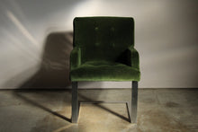 Load image into Gallery viewer, Paul Evans Mohair and Chrome Dining Chairs for Directional, 1970s