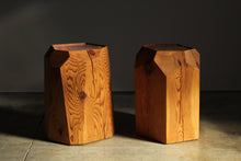 Load image into Gallery viewer, California Studio Craft Pair of "Little Gem Tables" by Hinterland Design, 2000s