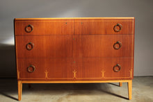 Load image into Gallery viewer, Swedish Modern Inlaid Chest of Drawers by Bodafors, 1940s