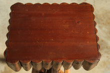 Load image into Gallery viewer, Tramp Art Palm Frond Accent Table, 1930s
