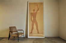 Load image into Gallery viewer, Monumental "Modulor Man" Print, 1940s, After Le Corbusier