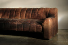 Load image into Gallery viewer, De Sede "DS44" Buffalo Leather Sofa, 1970s