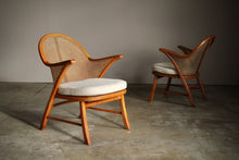 Load image into Gallery viewer, Frits Schlegel Attributed Cane Armchairs, 1940s