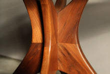 Load image into Gallery viewer, Sculptural Walnut and Slate Dining Table After Vladimir Kagan, 1950s