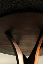 Load image into Gallery viewer, Sculptural Walnut and Slate Dining Table After Vladimir Kagan, 1950s