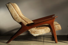 Load image into Gallery viewer, Adrian Pearsall Cowhide Lounge Chair and Ottoman