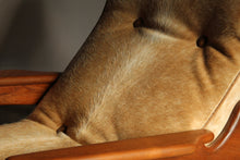 Load image into Gallery viewer, Adrian Pearsall Cowhide Lounge Chair and Ottoman