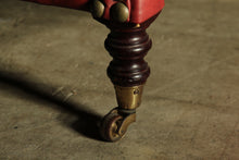 Load image into Gallery viewer, George Smith English Scroll Arm Signature Leather Sofa, 2000s