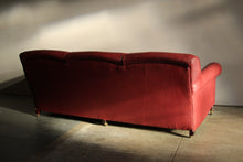 Load image into Gallery viewer, George Smith English Scroll Arm Signature Leather Sofa, 2000s