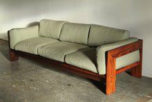 Load image into Gallery viewer, Afra and Tobia Scarpa for Gavina Rosewood 'Bastiano' Sofa, 1970s