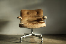 Load image into Gallery viewer, Eames Time Life Lobby Chair in Hair-on-Hide, 1980s