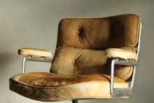 Load image into Gallery viewer, Eames Time Life Lobby Chair in Hair-on-Hide, 1980s