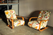 Load image into Gallery viewer, Pair of Cantilever "Tank" Chairs by Bowman Brothers, 1930s