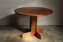 Load image into Gallery viewer, Gerald McCabe Solid Shedua Pedestal Dining Table, 1970s