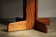 Load image into Gallery viewer, Gerald McCabe Solid Shedua Pedestal Dining Table, 1970s