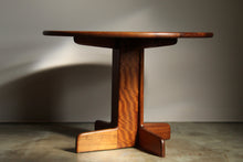 Load image into Gallery viewer, Gerald McCabe Solid Shedua Pedestal Dining Table, 1970s