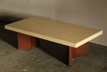 Load image into Gallery viewer, Paul Frankl 'Model 5016' Cork and Mahogany Coffee Table, 1948