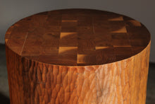 Load image into Gallery viewer, California Studio Chip-Carved Stump Table, 1980s