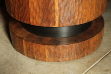 Load image into Gallery viewer, California Studio Chip-Carved Stump Table, 1980s