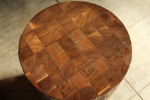 Load image into Gallery viewer, California Studio Chip-Carved Stump Table, 1980s
