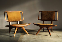 Load image into Gallery viewer, Paul László Shearling Lounge Chairs for Glenn of California, 1950s