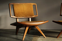 Load image into Gallery viewer, Paul László Shearling Lounge Chairs for Glenn of California, 1950s