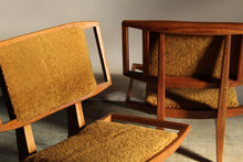 Load image into Gallery viewer, Paul László Shearling Lounge Chairs for Glenn of California, 1950s