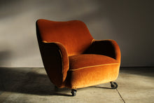Load image into Gallery viewer, Vladimir Kagan Early Barrel Lounge Chair, 1950s