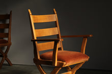 Load image into Gallery viewer, Henning Kjaernulf Oak and Mohair Armchair, 1950s