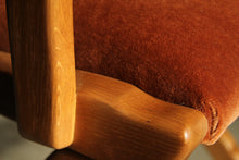 Load image into Gallery viewer, Henning Kjaernulf Oak and Mohair Armchair, 1950s