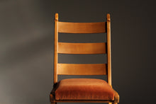 Load image into Gallery viewer, Henning Kjaernulf Oak and Mohair Side Chair, 1950s