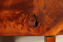 Load image into Gallery viewer, Studio Live-Edge Walnut Bench by Gino Russo, 1970s