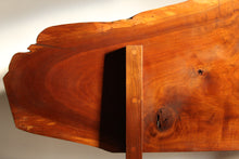 Load image into Gallery viewer, Studio Live-Edge Walnut Bench by Gino Russo, 1970s