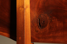 Load image into Gallery viewer, Studio Live-Edge Walnut Bench by Gino Russo, 1970s